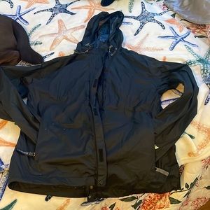 Women’s White Sierra Rain Jacket